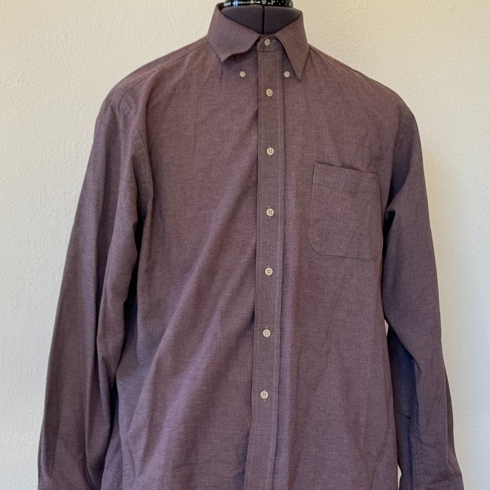 Croft and Barrow Wrinkle Resistant Plaid Oxford - Men